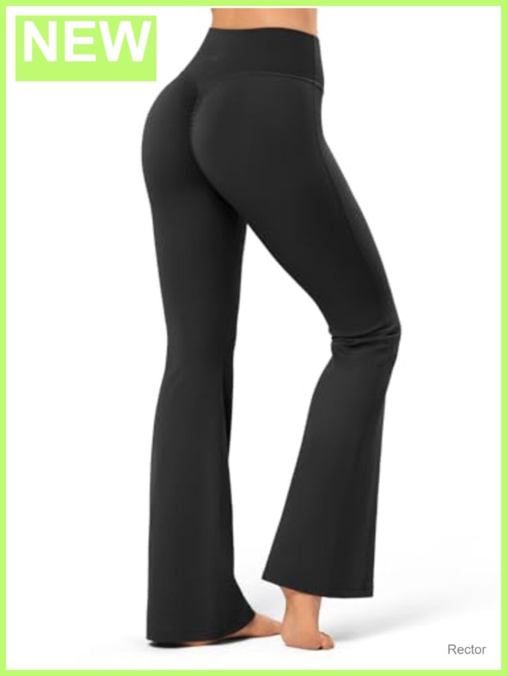 Seamless Flare Leggings High Waist Tummy Control Yoga Pants